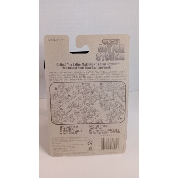 Rare 1995 Mattel Matchbox Corvette Grand Sport #2 / The Widow / Black / New - Picture 6 of 6